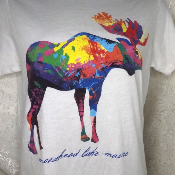 Duck Co. Moosehead Lake T-Shirt- Women's Medium - Picture 2 of 6